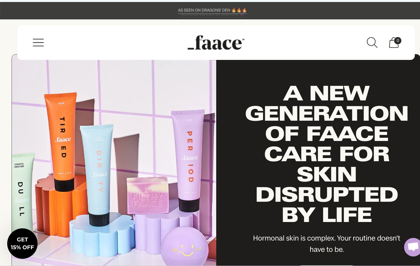 Jas Wick-Stephens, Faace Skincare